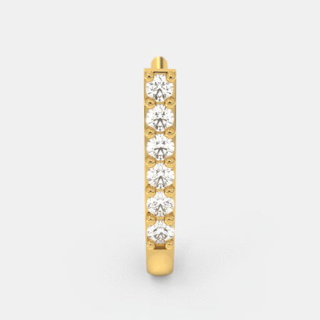 Twilight Curve Diamond Nose Ring