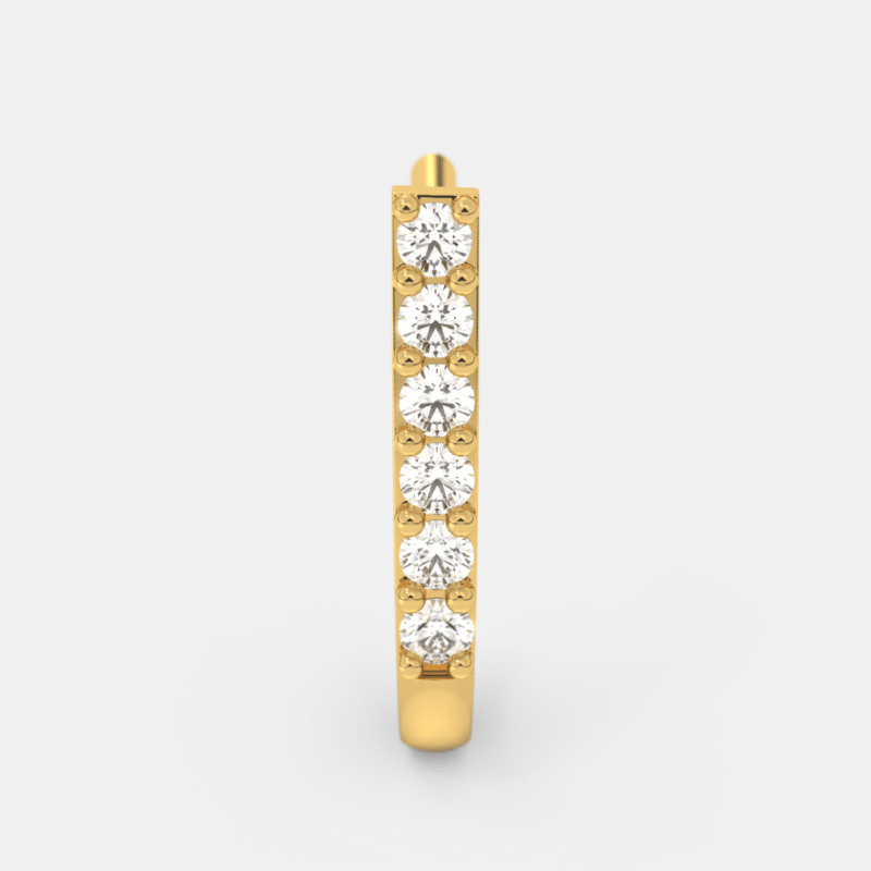 Twilight Curve Diamond Nose Ring - Image 3