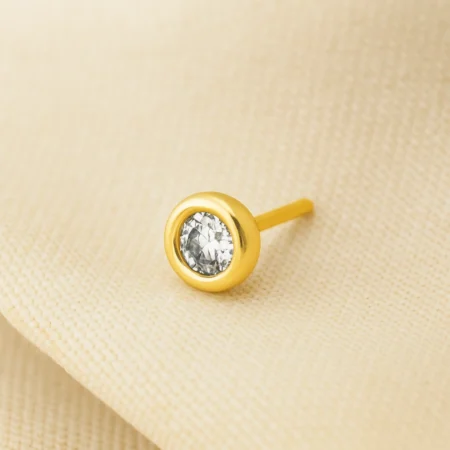 Dome Luxe Diamond Nose Pin