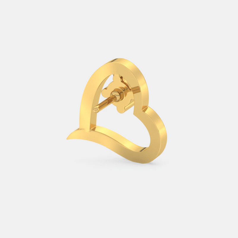 HeartGlow Diamond Nose Pin - Image 7