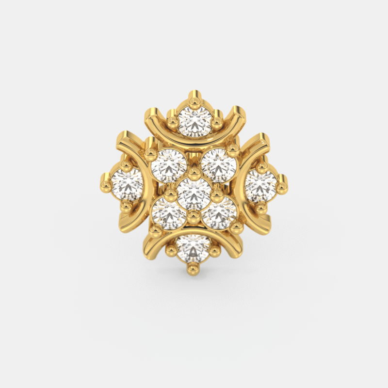 Whispering Petal Nose Ring - Image 3