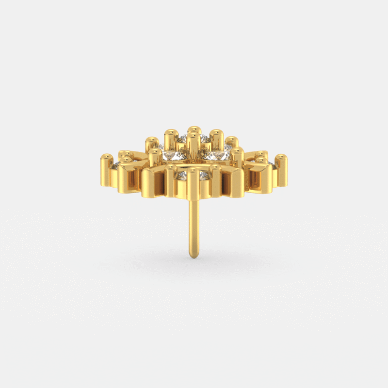 Whispering Petal Nose Ring - Image 7