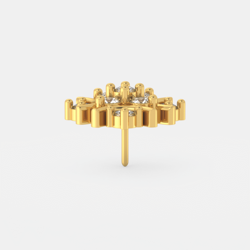 Whispering Petal Nose Ring - Image 2