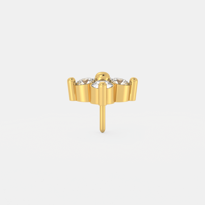 Marquise Drop Nose Ring - Image 3