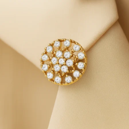 Bold Bloom Diamond Nose Pin