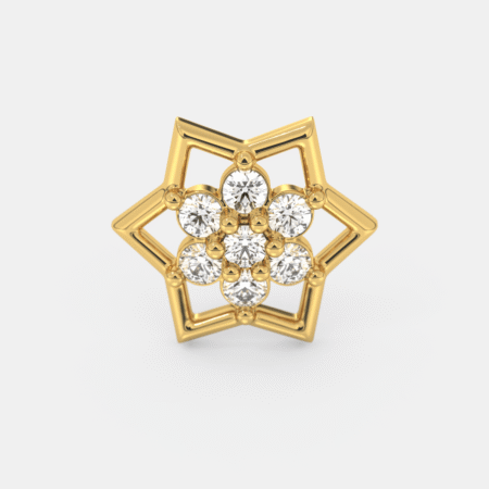 Celestial Diamond Nose Pin