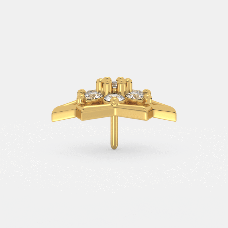 Celestial Diamond Nose Pin - Image 7