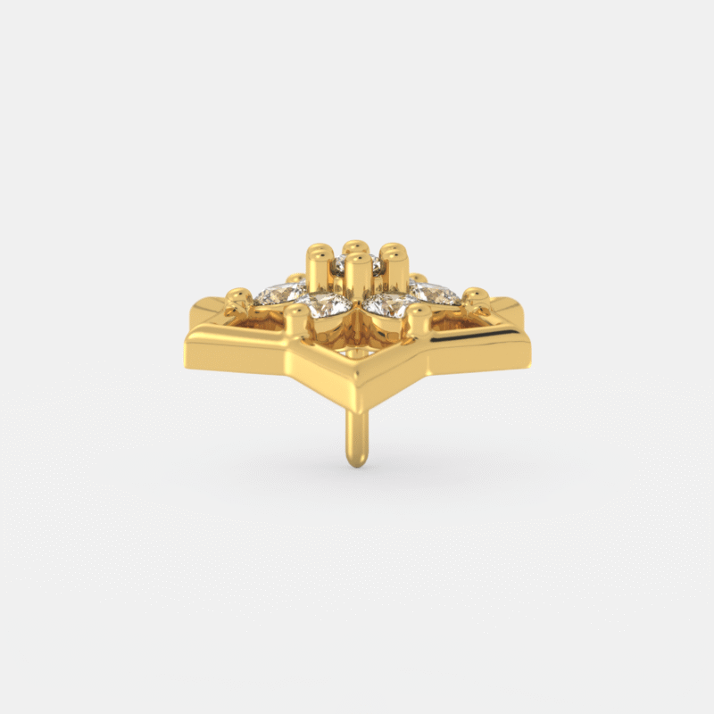 Celestial Diamond Nose Pin - Image 2