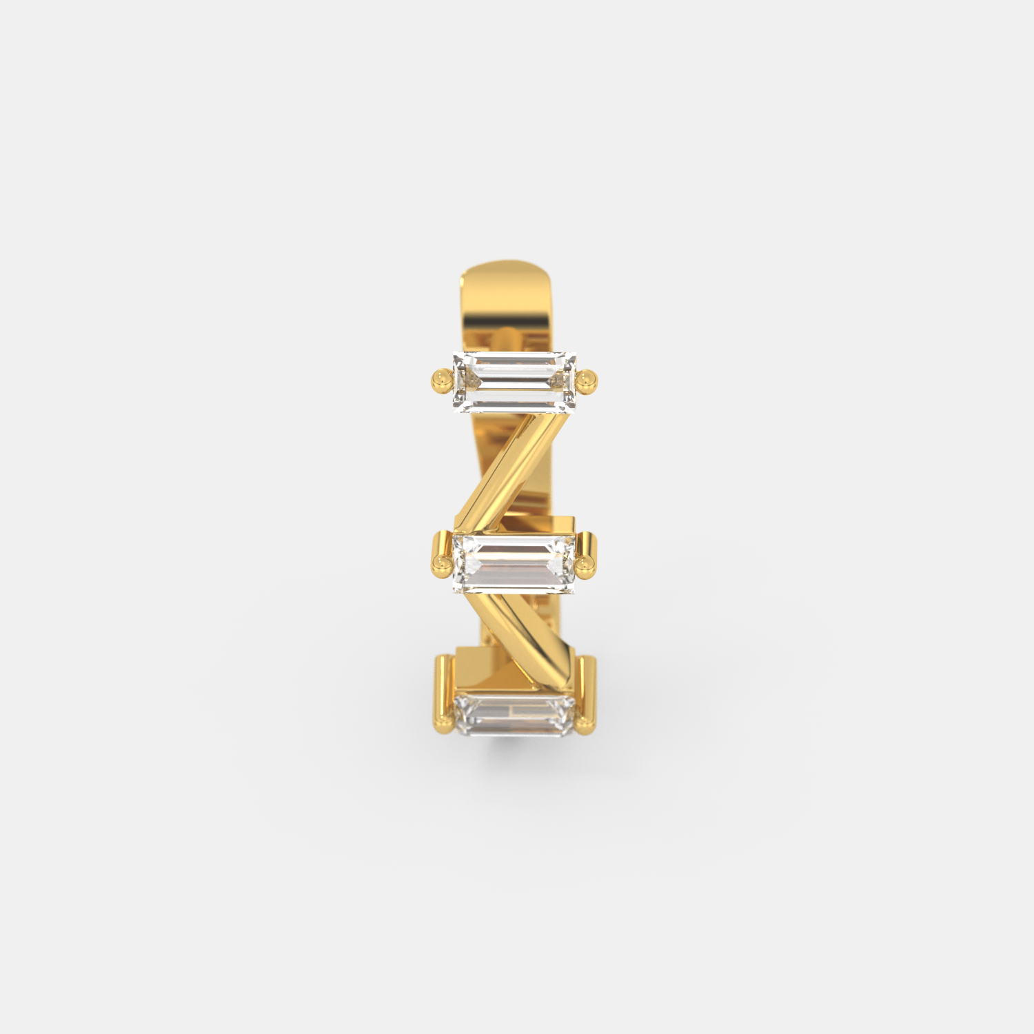 Zig-Zag Nose Ring