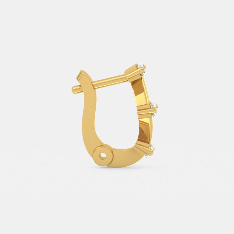 Zig-Zag Nose Ring - Image 4