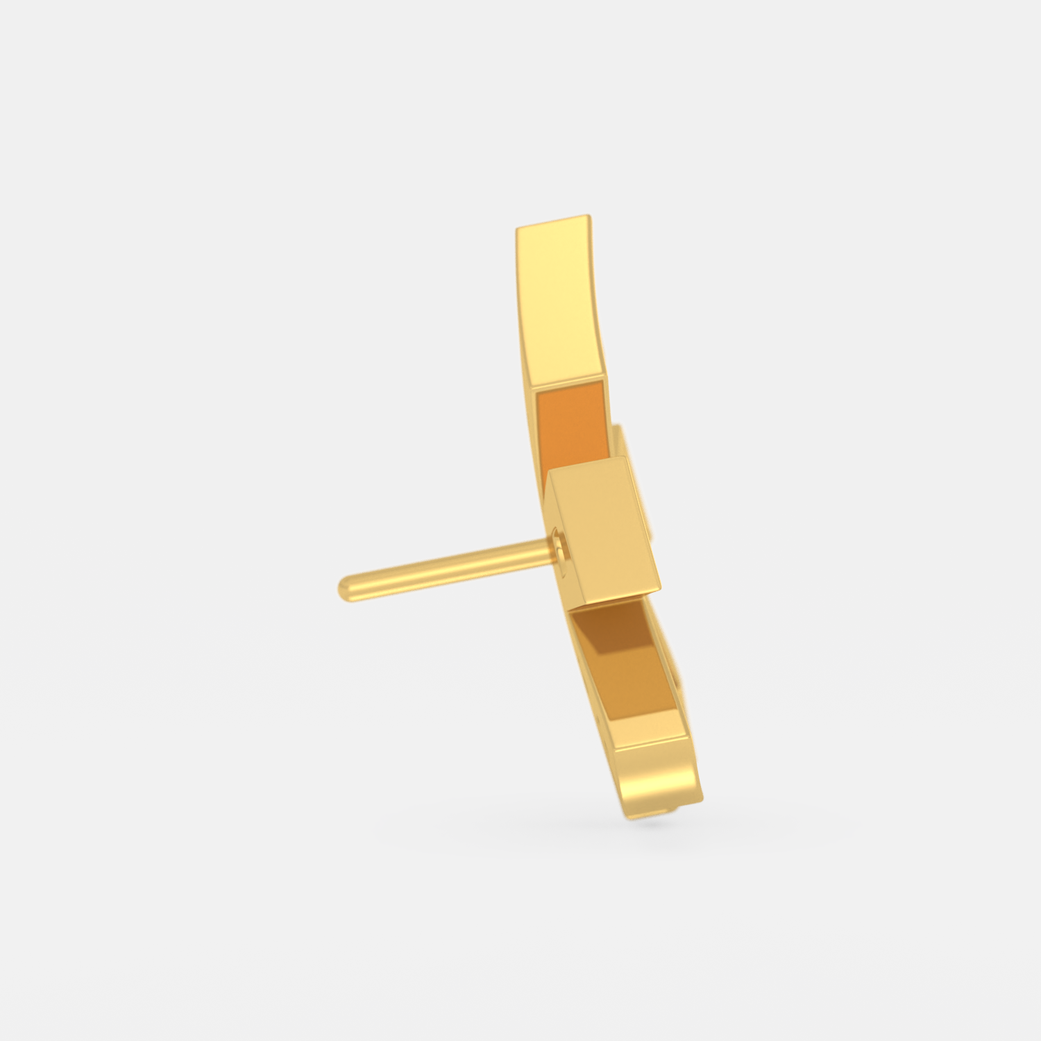 Dazzle Dart Gold Nose Pin - Image 4