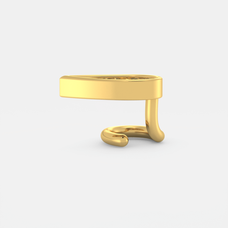 Raindrop Diamond Nose Ring - Image 2