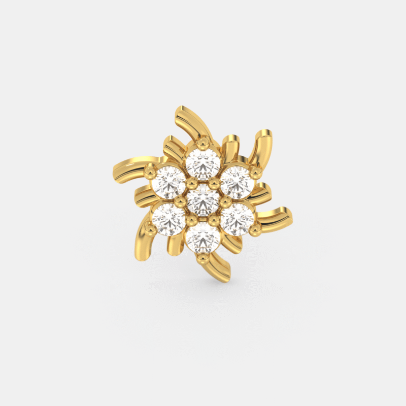 Starlight Diamond Nose Ring - Image 3