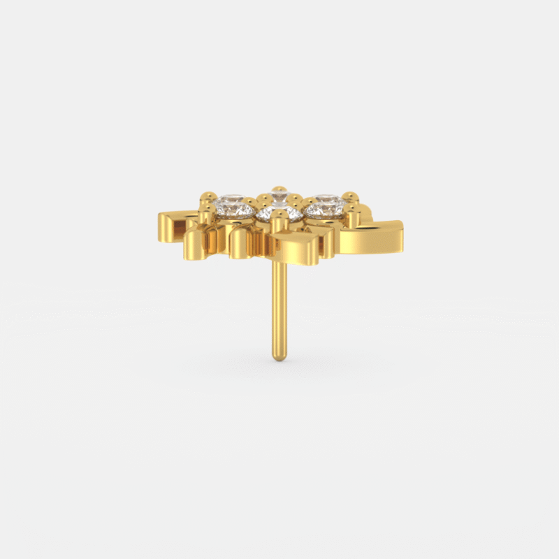 Starlight Diamond Nose Ring - Image 5