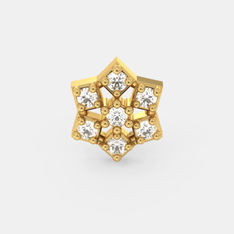 Spark Diamond Nose Ring - Image 3
