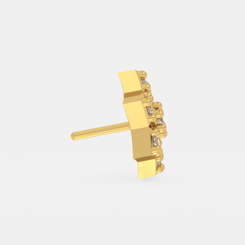 Spark Diamond Nose Ring - Image 4