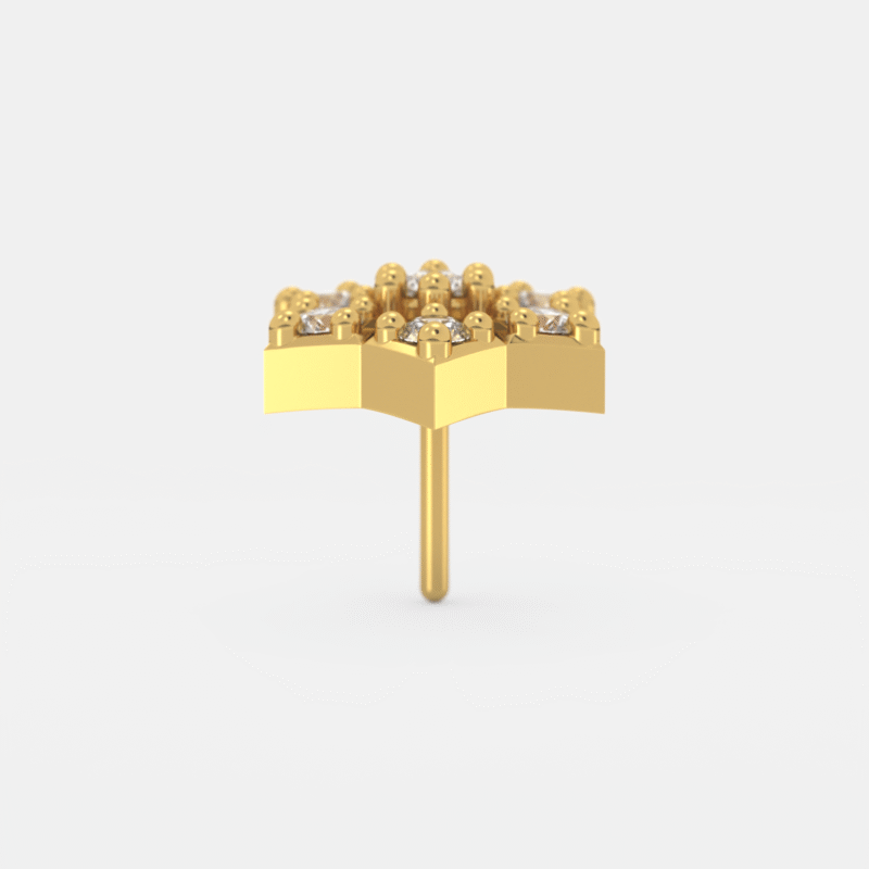 Spark Diamond Nose Ring - Image 7