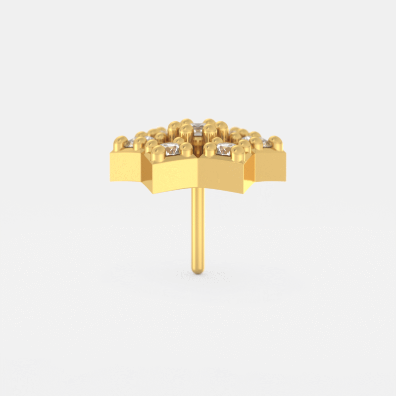Spark Diamond Nose Ring - Image 2