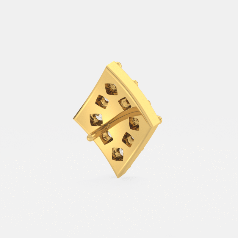 Regalia Rhombus Diamond Nose Pin - Image 5