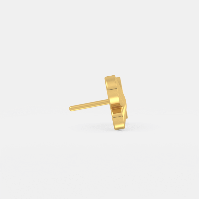 Infinite Grace Heart Nose Pin - Image 4