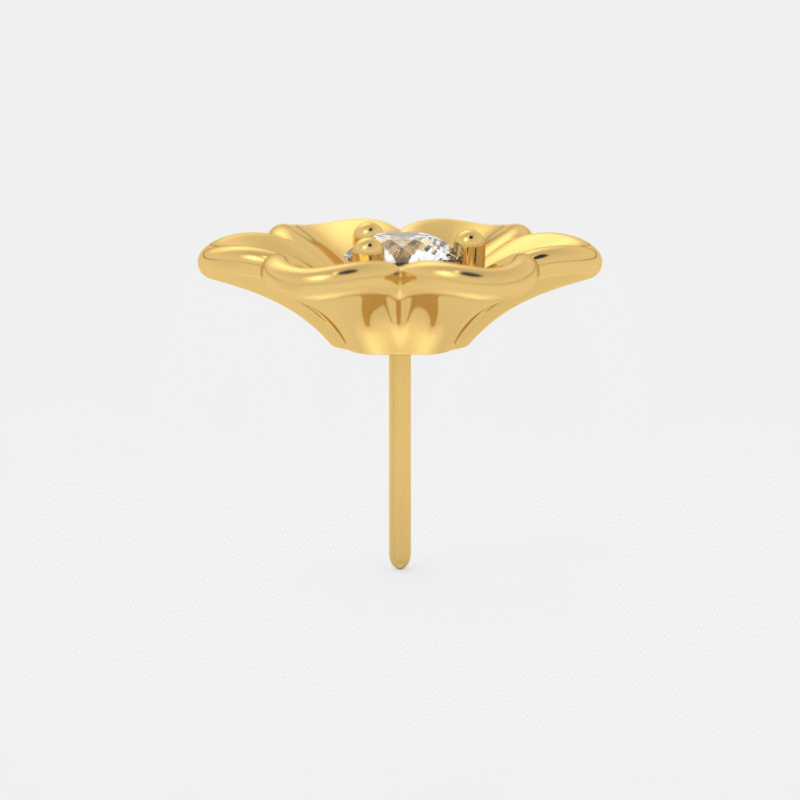 Blossom Diamond Nose Pin - Image 2