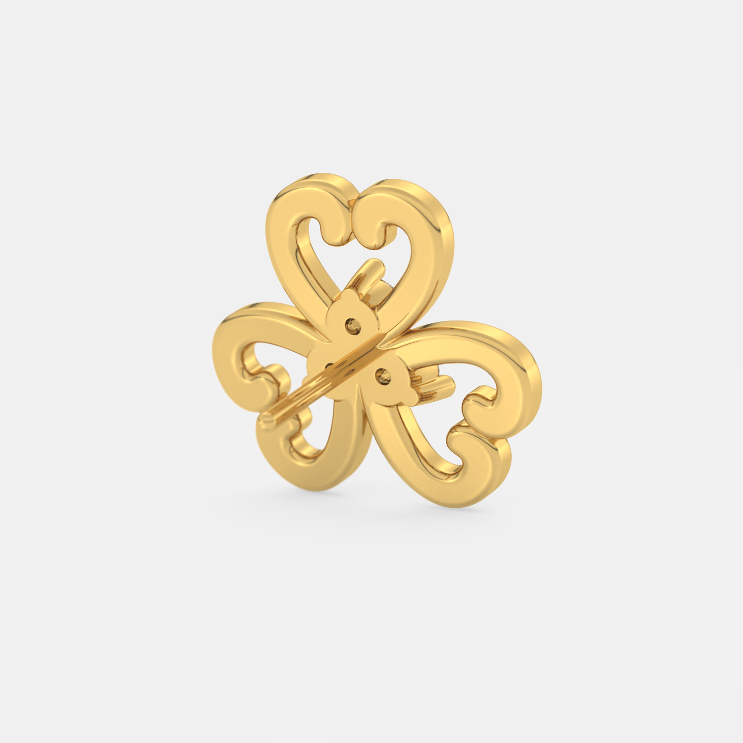 Golden Diamond Nose Pin - Image 7