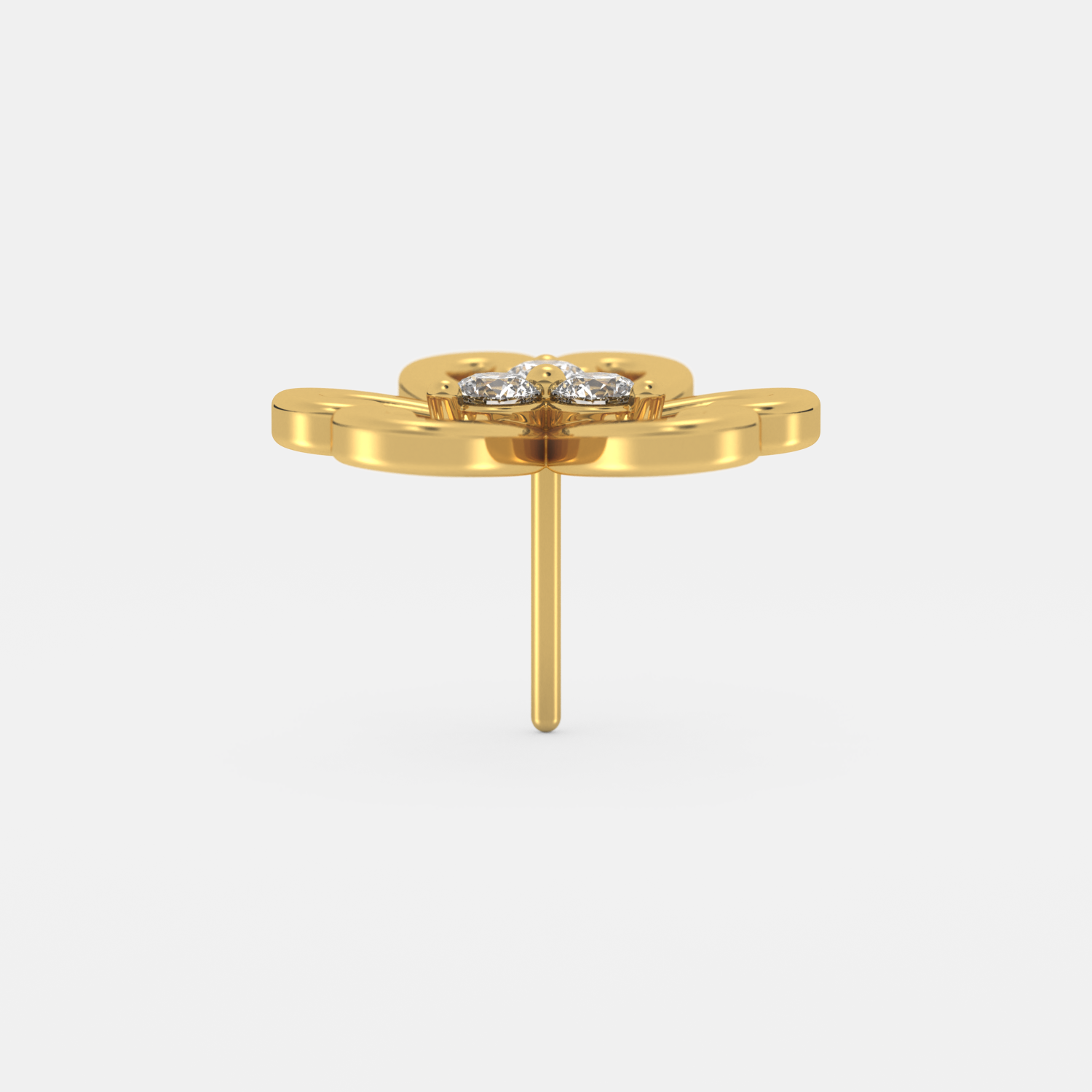 Golden Diamond Nose Pin - Image 5