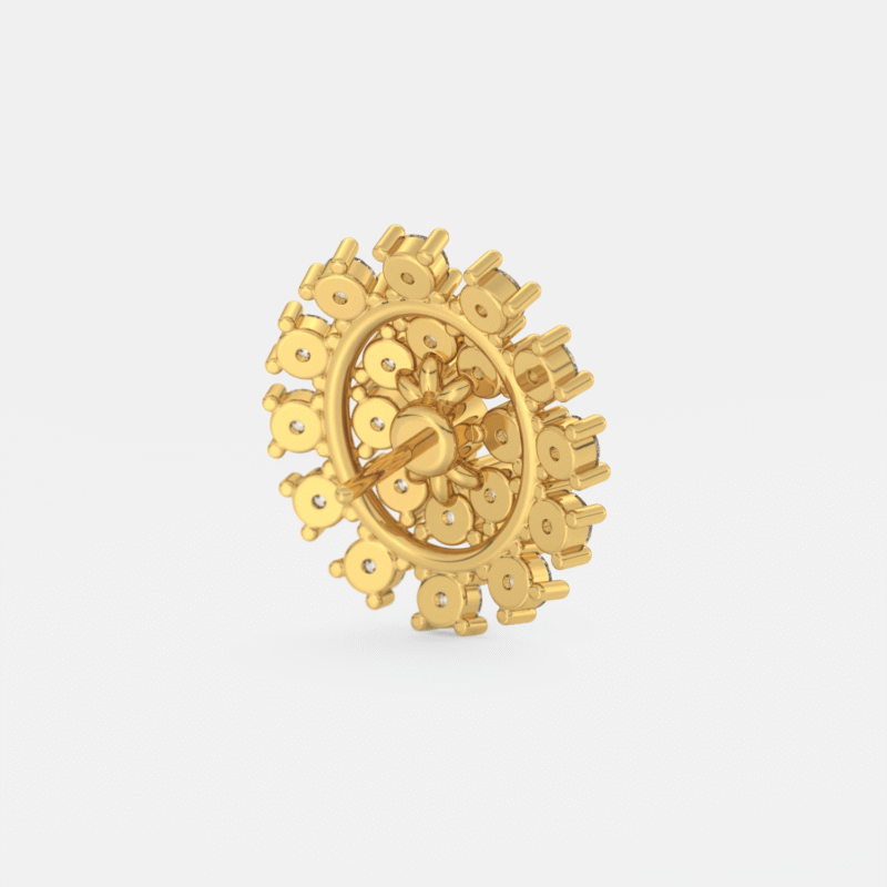 Radiant Halo Cluster Nose Ring - Image 5
