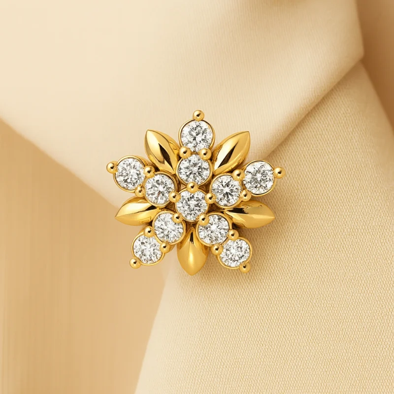 Marquise Diamond Nose Pin