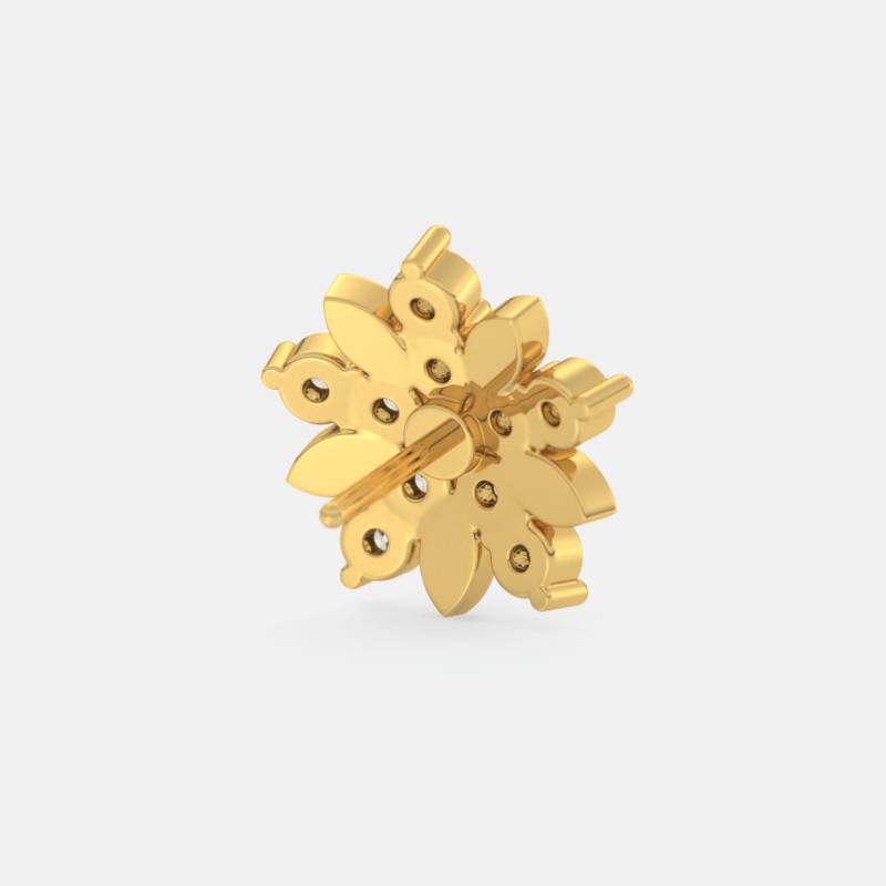 Marquise Diamond Nose Pin - Image 7