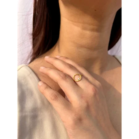 Geometric Circle Ring