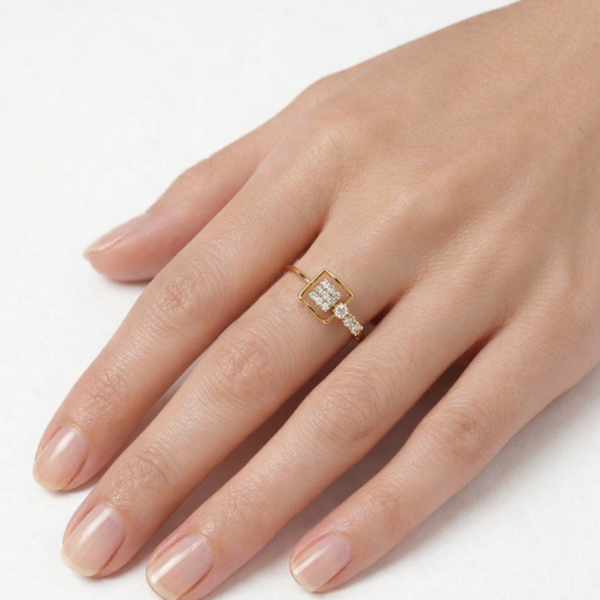 Geometric Square Ring - Image 2