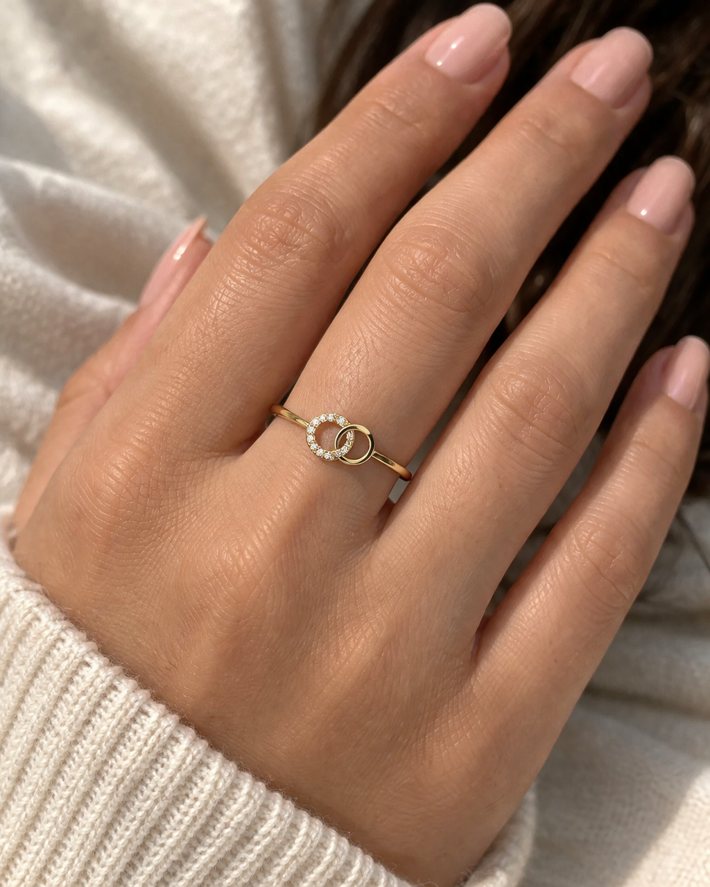 Eternal Duo Circle Ring - Image 2