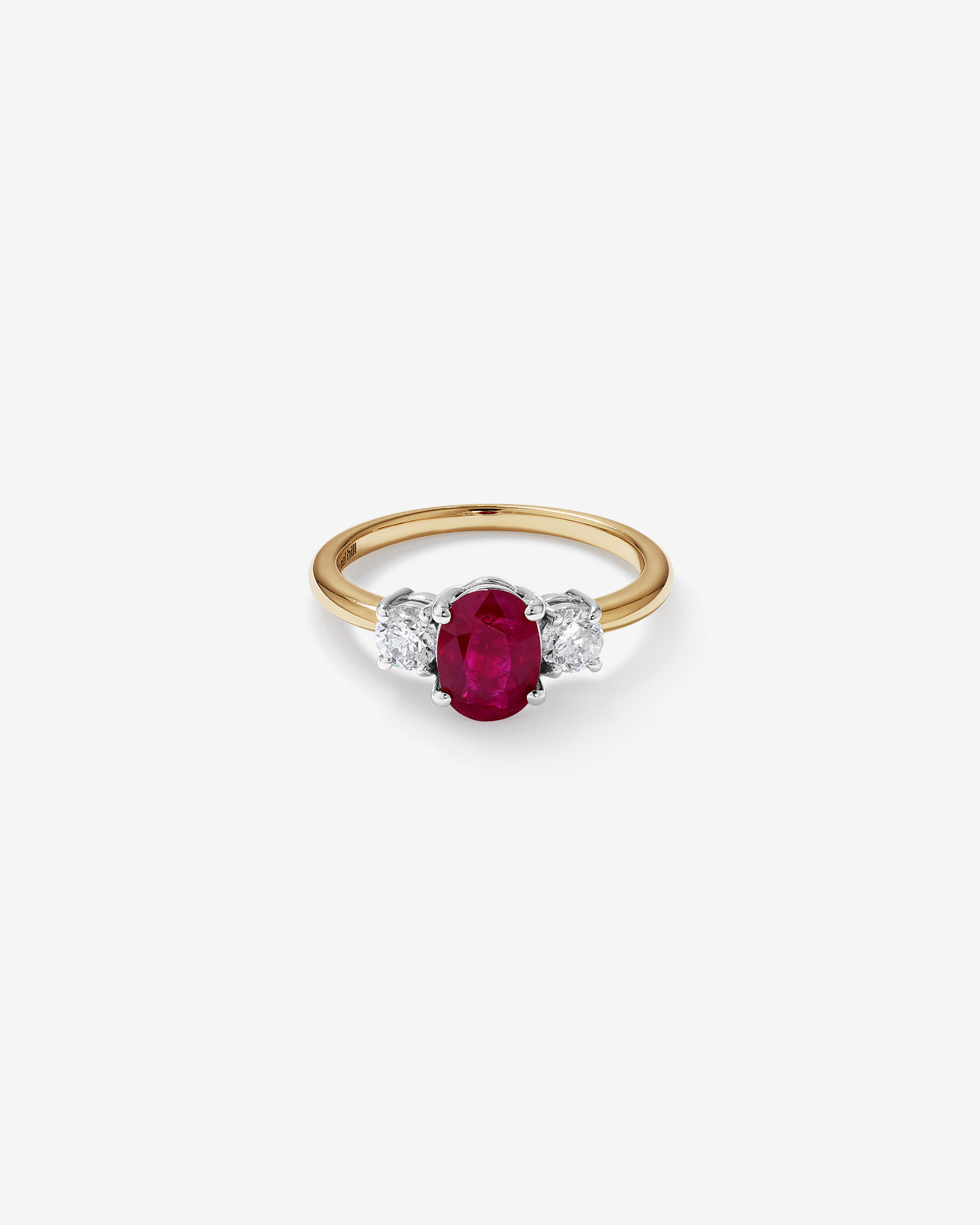 London Red Topaz Ring
