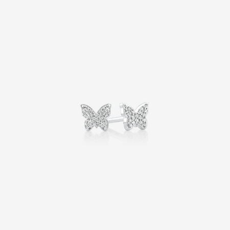 Shimmering Mariposa Diamond Studs