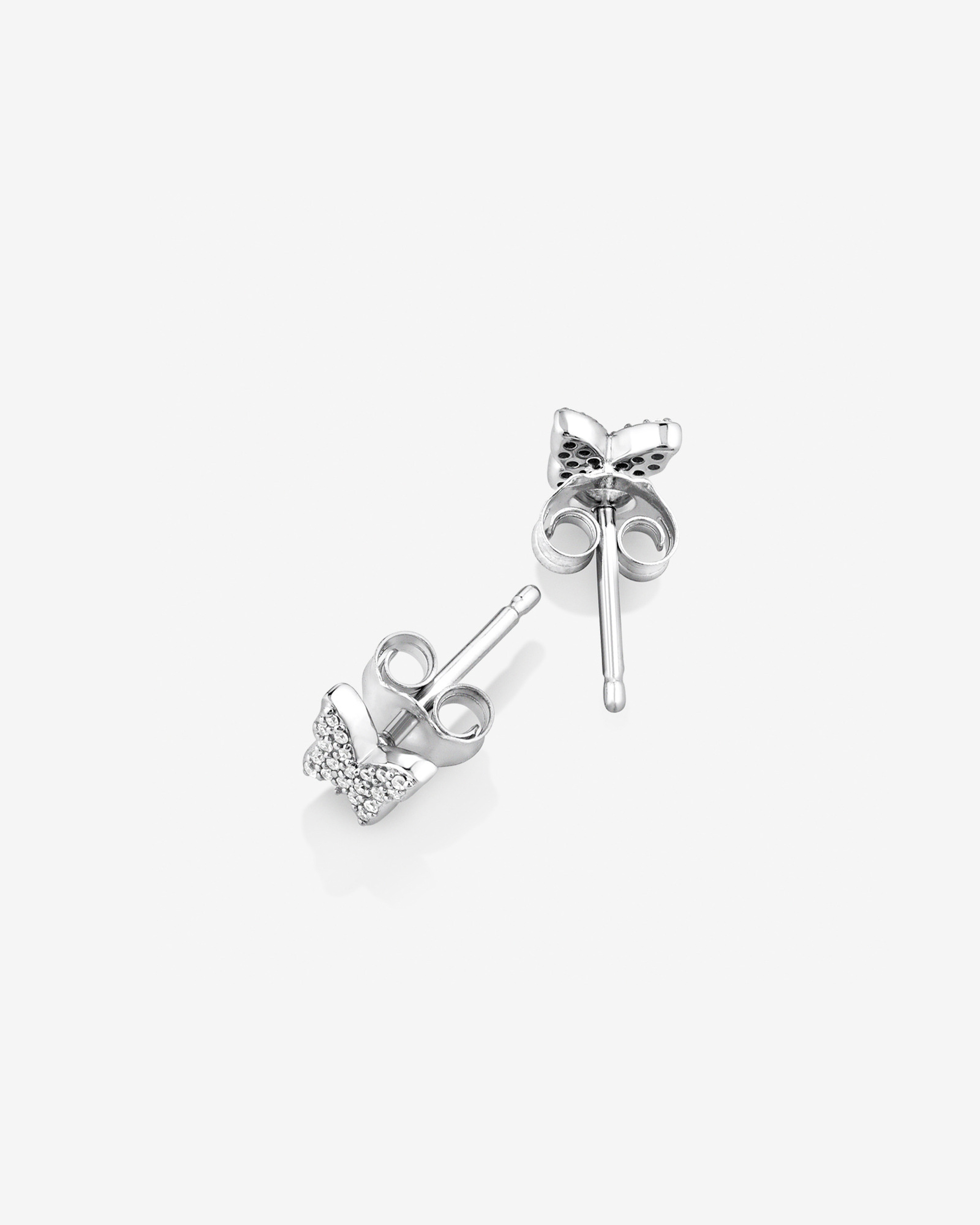 Shimmering Mariposa Diamond Studs - Image 3
