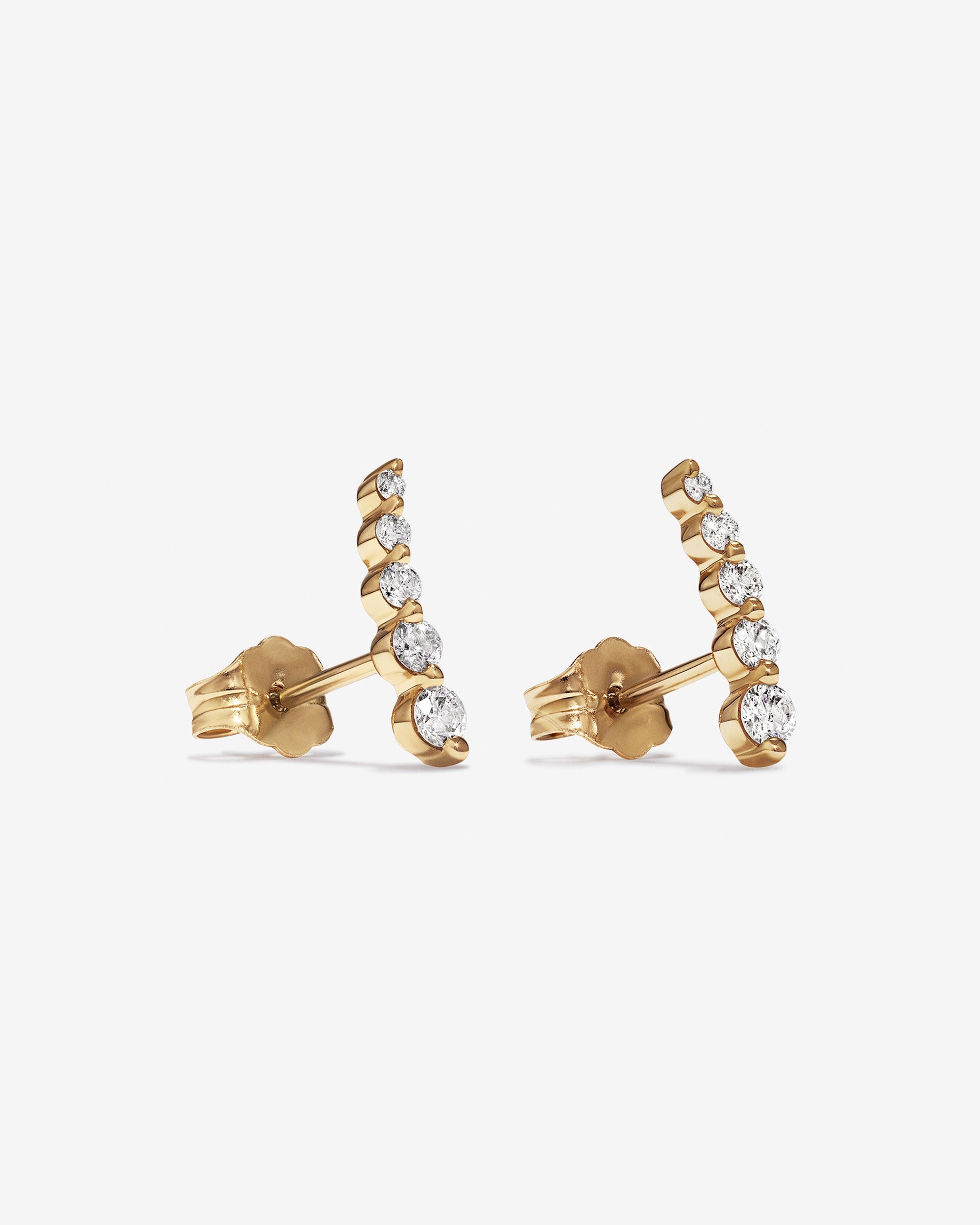 Celestial Arc Diamond Gold Climbers - Image 3