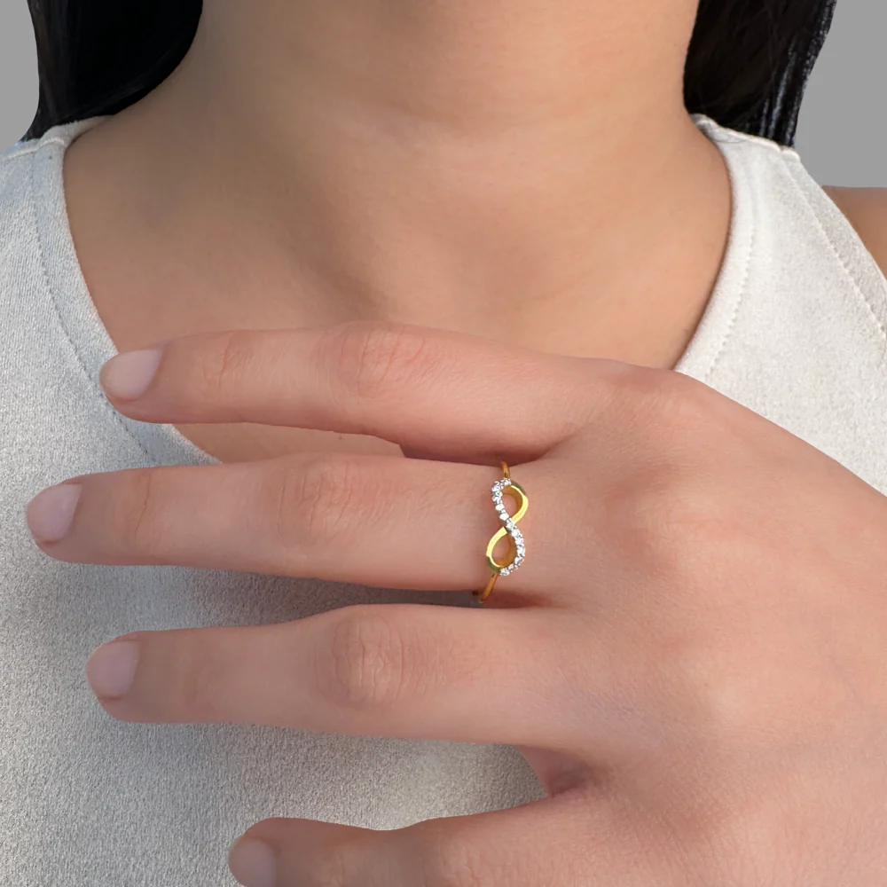 Infinity Diamond Ring - Image 2