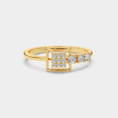 Geometric Square Ring