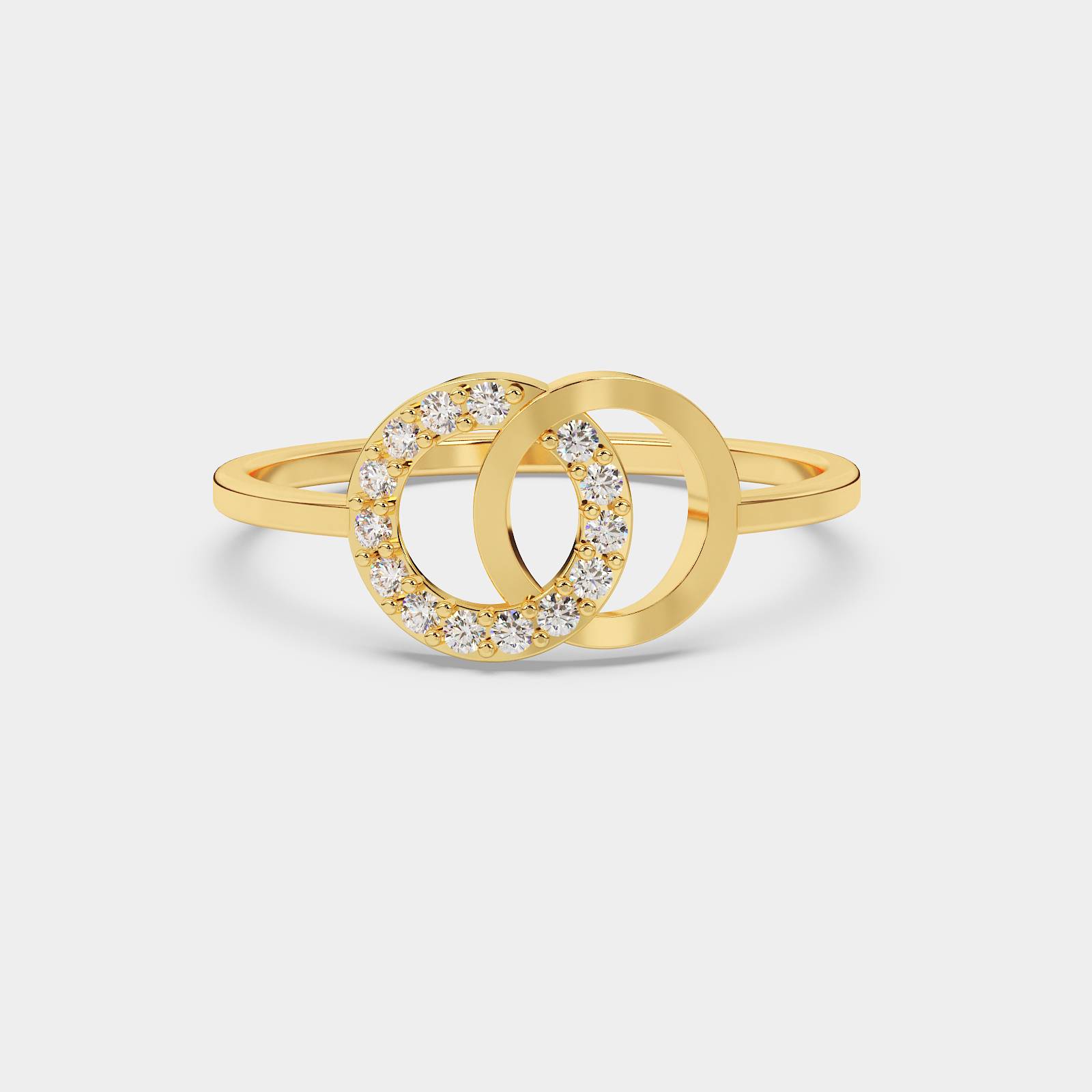 Eternal Duo Circle Ring