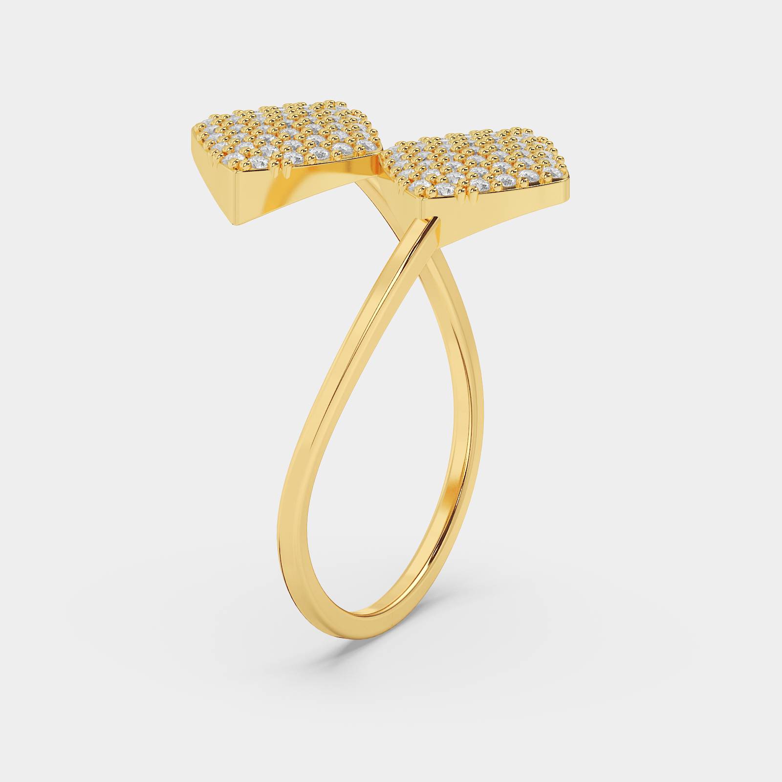 Duo Diamond  Ring - Image 3