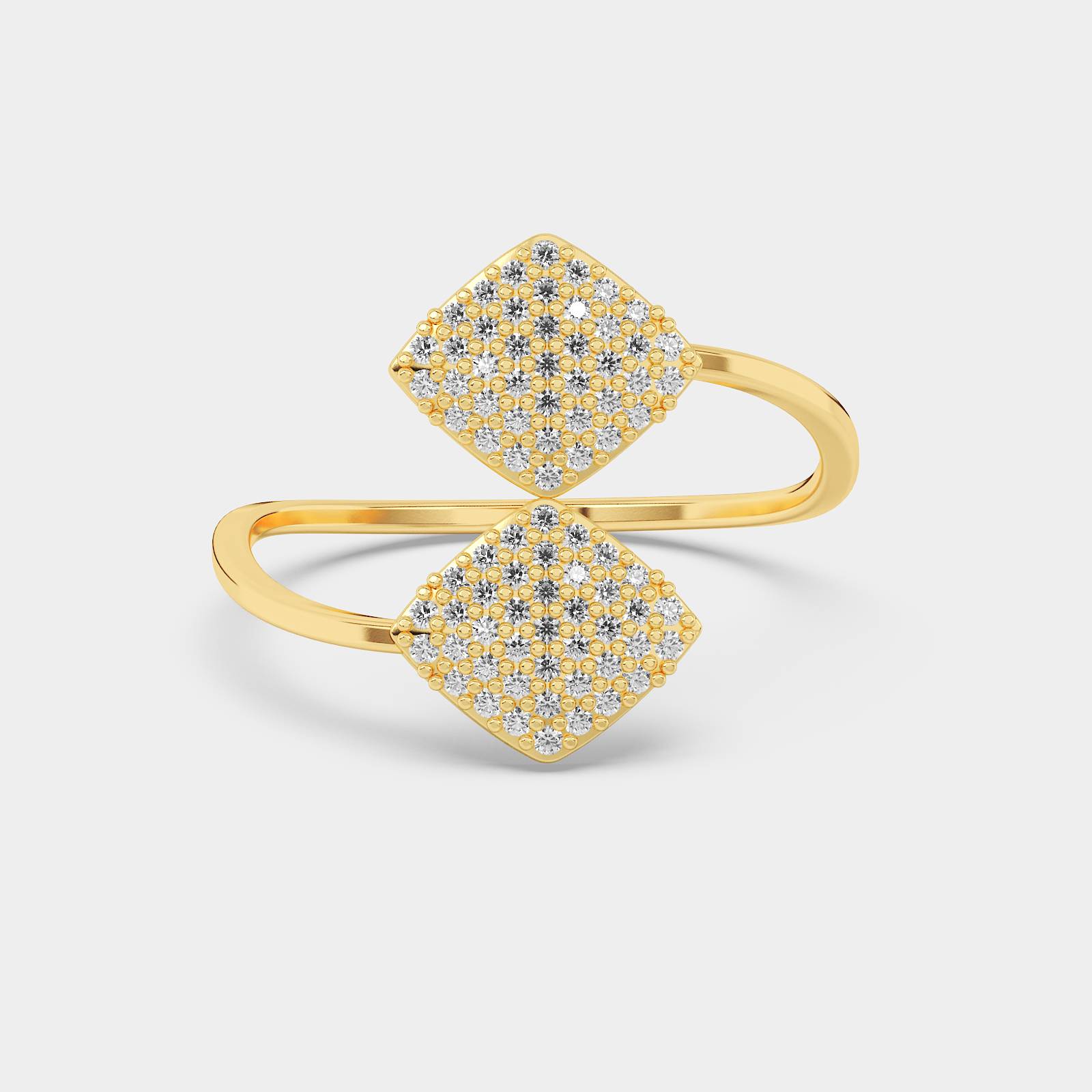 Duo Diamond  Ring